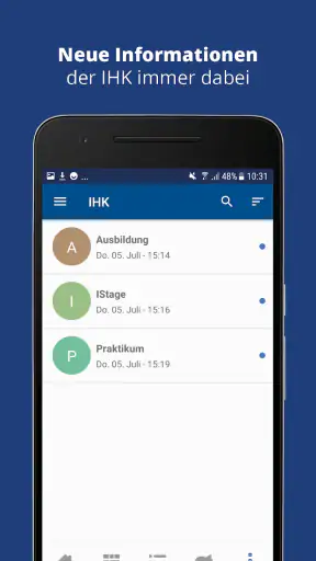 IHK SchulApp screenshot