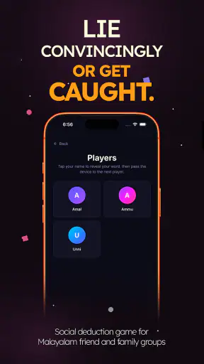 Imposter Game: Malayalam Party screenshot