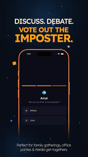 Imposter Game: Malayalam Party screenshot