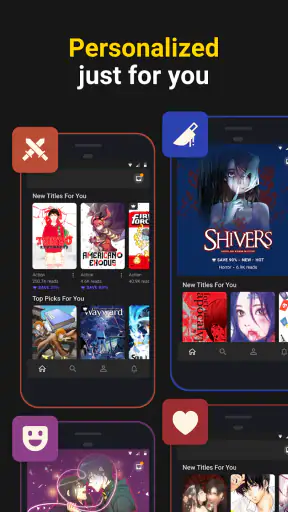 INKR — Comics, Manga, Webtoons screenshot