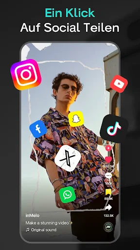 inMelo: Reels and Video Editor screenshot