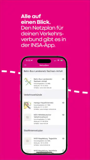 INSA - Infos zum Nahverkehr screenshot