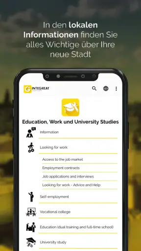 Integreat screenshot