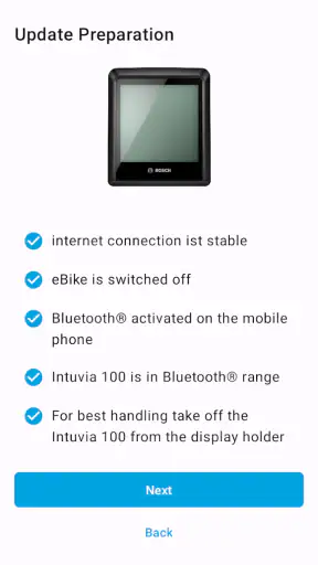 Intuvia 100 Update screenshot