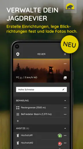Jagdwetter screenshot