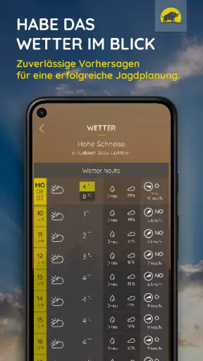Jagdwetter screenshot