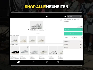 JD Sports screenshot