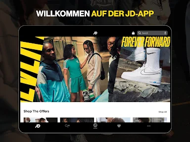 JD Sports screenshot