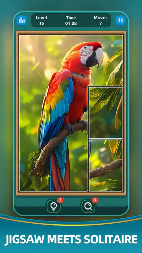 Jigtile: Jigsaw Solitaire screenshot