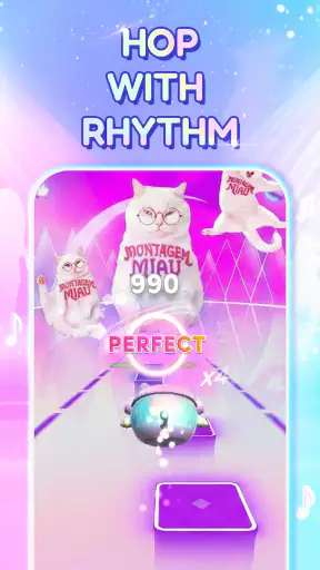 Jumping Cat: Kpop-Musikspiel screenshot