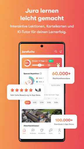 Jurafuchs - Dein Jura-Tutor screenshot