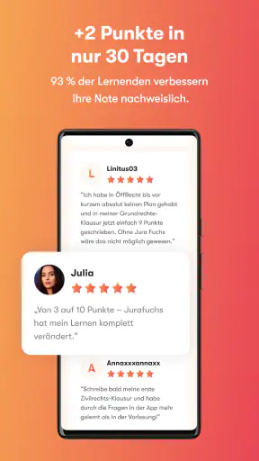 Jurafuchs - Dein Jura-Tutor screenshot