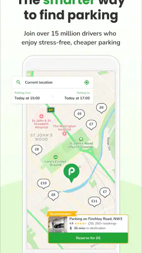 JustPark Parking screenshot