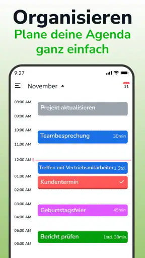 Kalender App 2026 Terminplaner screenshot