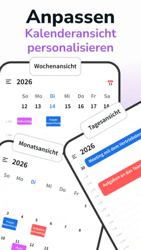 Kalender App 2026 Terminplaner screenshot