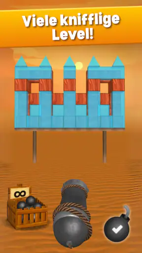 Kanonen Schießen & Ballern 3D screenshot