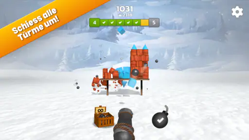 Kanonen Schießen & Ballern 3D screenshot