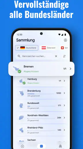 Kennzeichenalbum screenshot