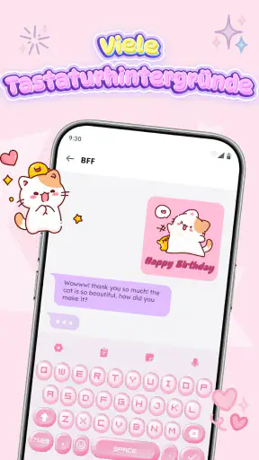 Keyboard Themes: Emoji Fonts screenshot