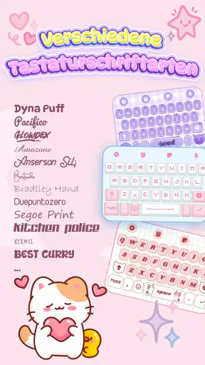 Keyboard Themes: Emoji Fonts screenshot