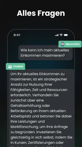 KI-Chatbot auf Deutsch screenshot
