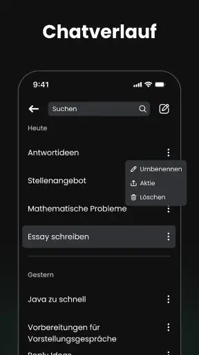 KI-Chatbot auf Deutsch screenshot