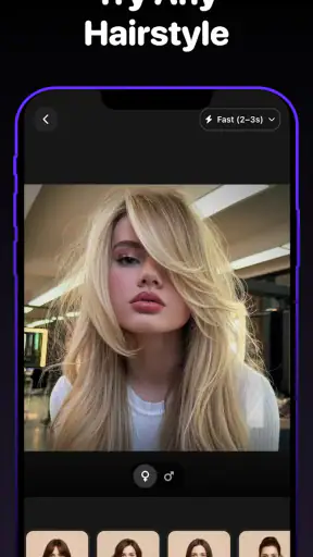 KI Frisuren Ausprobieren screenshot