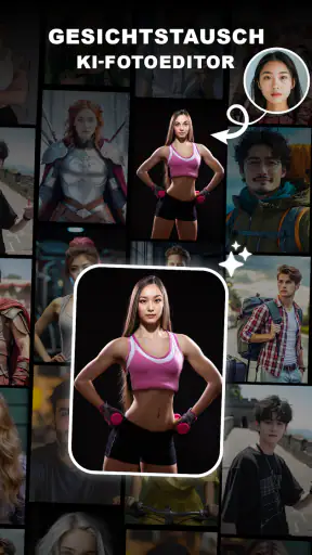 KI Gesichtstausch: Fotoeditor screenshot