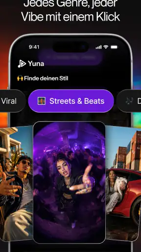 KI Musikvideo Generator: Yuna screenshot