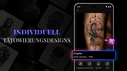 KI-Tätowierungsdesign: ArtReel screenshot