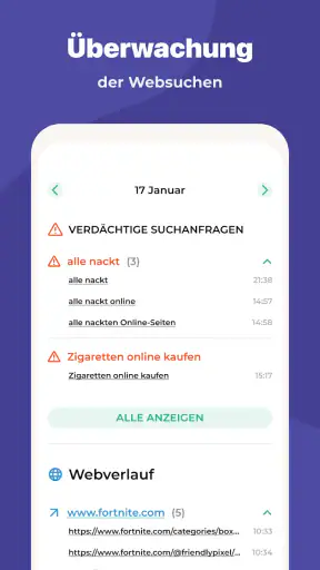Kidslox Kindersicherung screenshot
