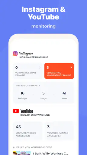 Kidslox Kindersicherung screenshot