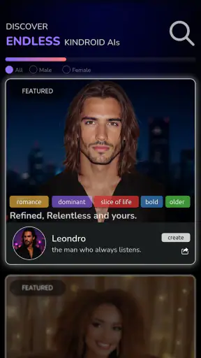 Kindroid: Your Personal AI screenshot