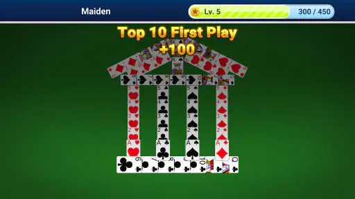 Klassisches Solitaire NETFLIX screenshot