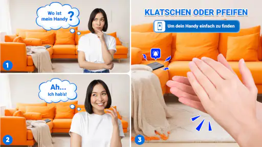 Klatschen Um Telefon Zu Finden screenshot