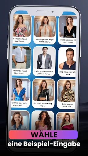 Kleidung mit AI testen screenshot