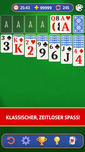 Klondike Solitär Kartenspiel screenshot