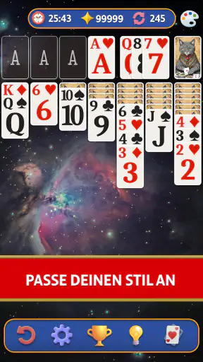 Klondike Solitär Kartenspiel screenshot