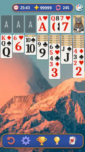 Klondike Solitär Kartenspiel screenshot