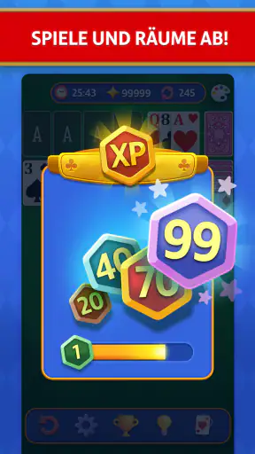 Klondike Solitär Kartenspiel screenshot