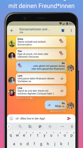Klubraum – Vereinsapp & Orga screenshot