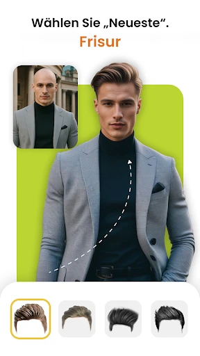 Klug Männer Jacke Foto Editor screenshot