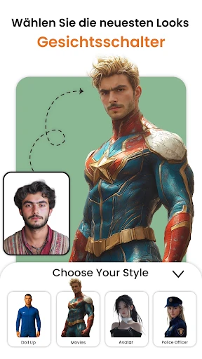 Klug Männer Jacke Foto Editor screenshot