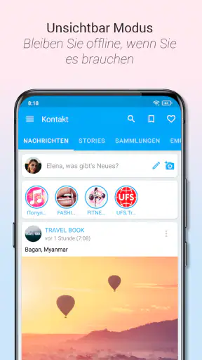 Kontakt: VKontakte, VK, ВК app screenshot