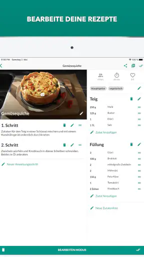 körbchen | Rezeptverwaltung screenshot