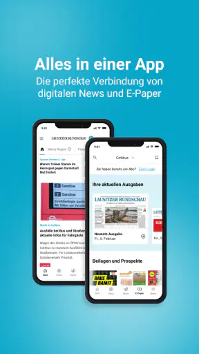 Lausitzer Rundschau screenshot