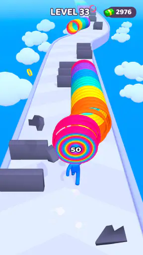 Layer Man 3D: Laufen & Sammeln screenshot
