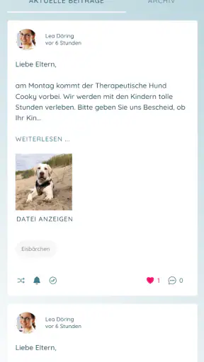 Leandoo Eltern screenshot