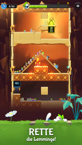 Lemminge - Puzzle-Abenteuer screenshot