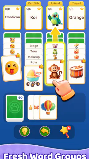 LexiRoute:Word Card Puzzle screenshot